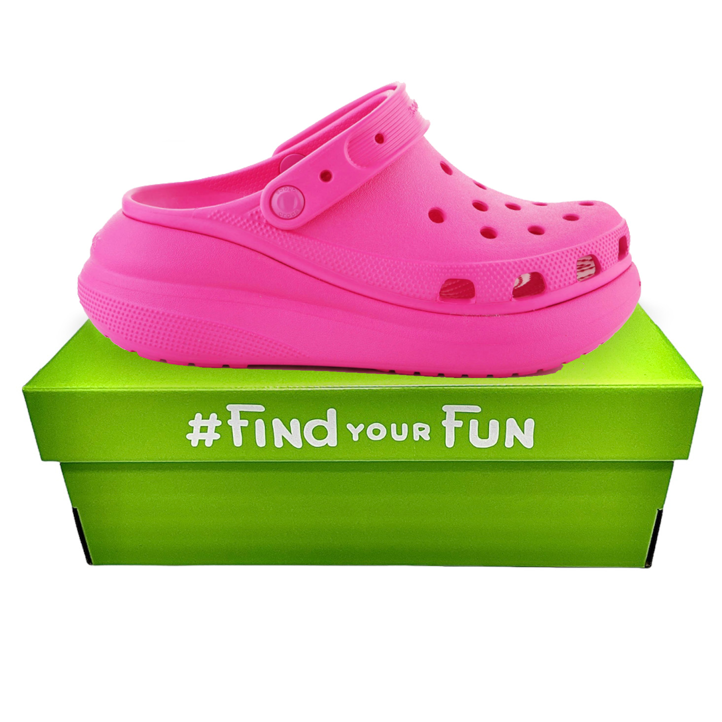 Crocs Classic Crush Clog Сабо Крокси жіночі рожеві