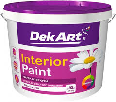 Фарба інтерʼєрна Interior Paint, біла матова, ТМ "DekArt"