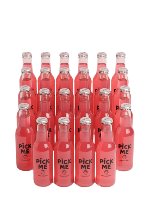 Pick Me Strawberry Soda — 24 шт