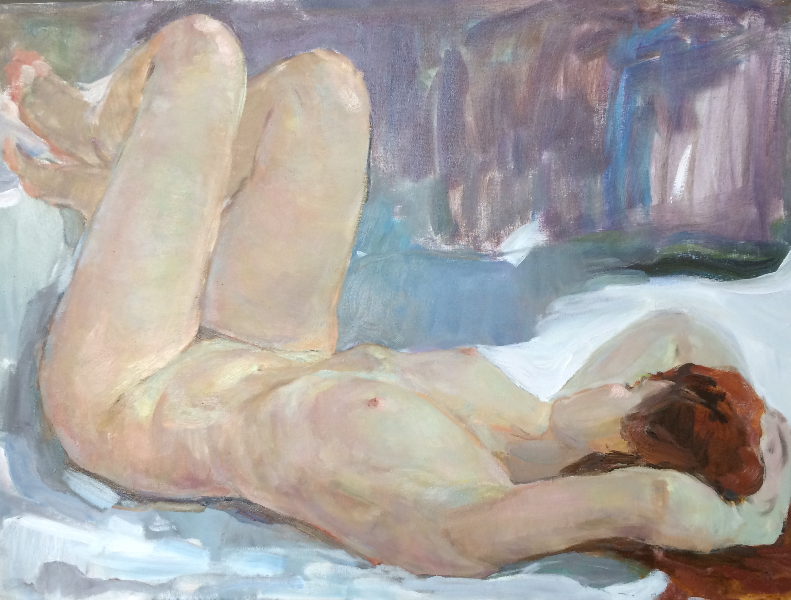 Awakening, 2019, 75х100 sm, oil on canvas