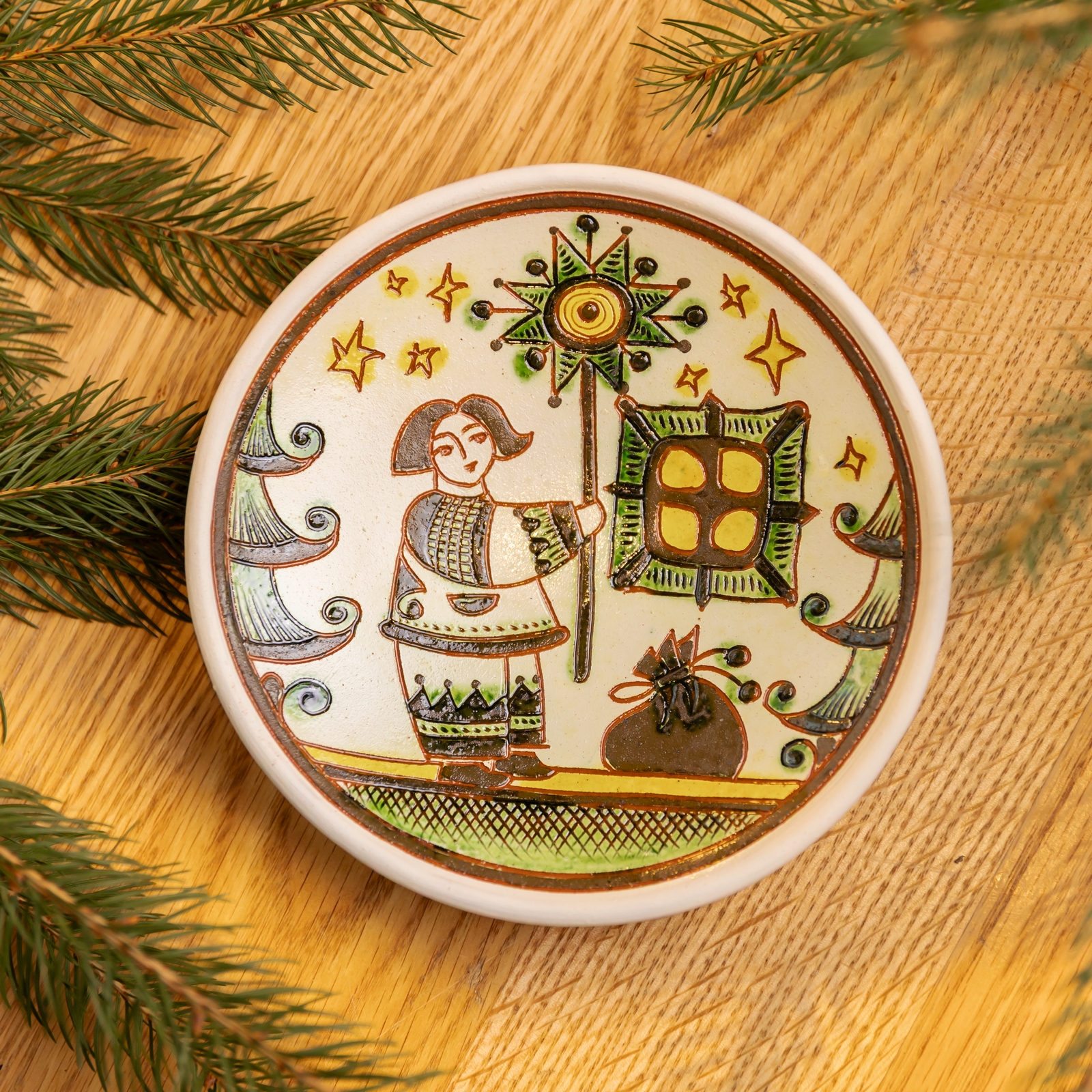 Тарілочка на стіну 