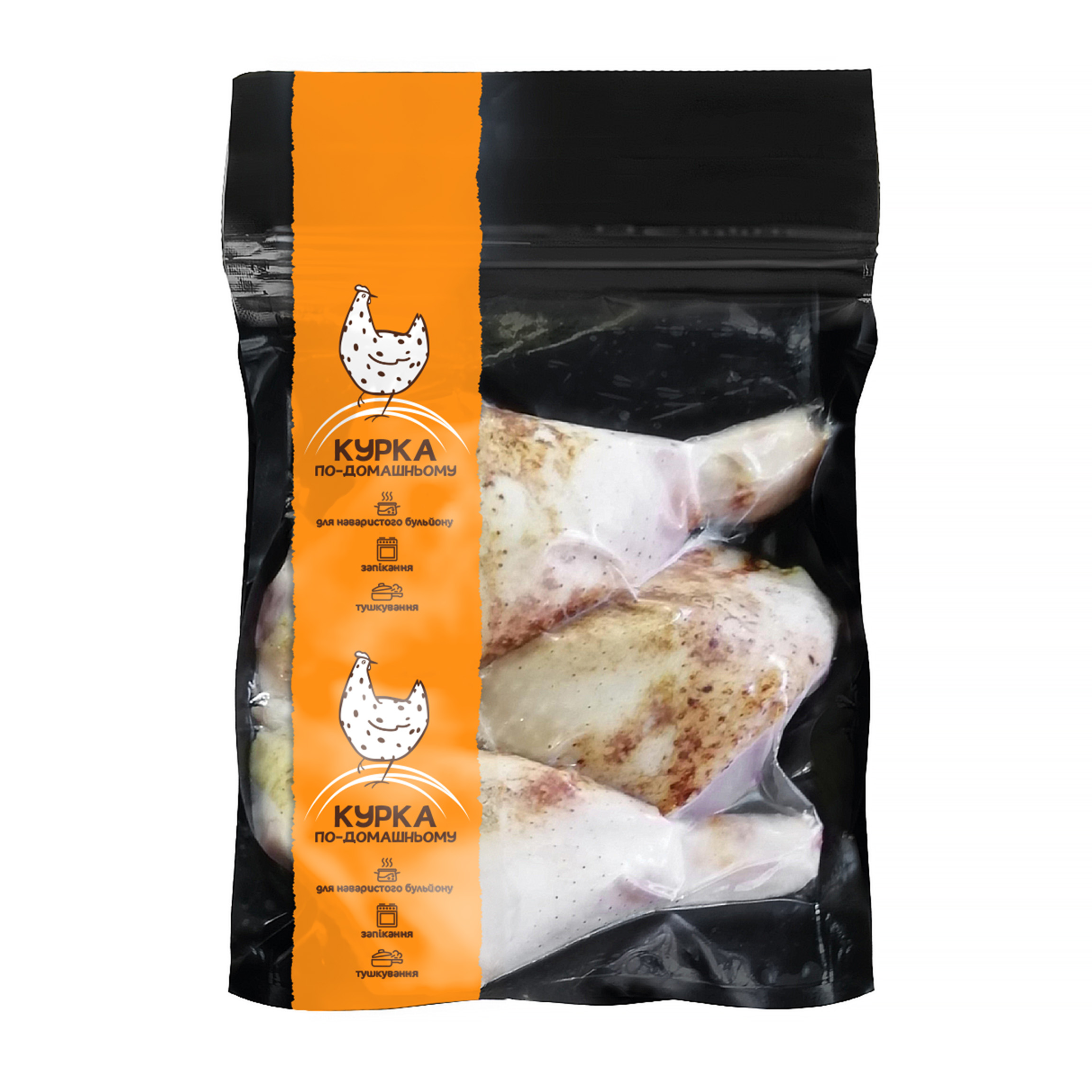 Гомілка кур "по-домашньому" охол (вак пак ~0,7 кг, п/я ~5,6 кг, По-домашньому)
