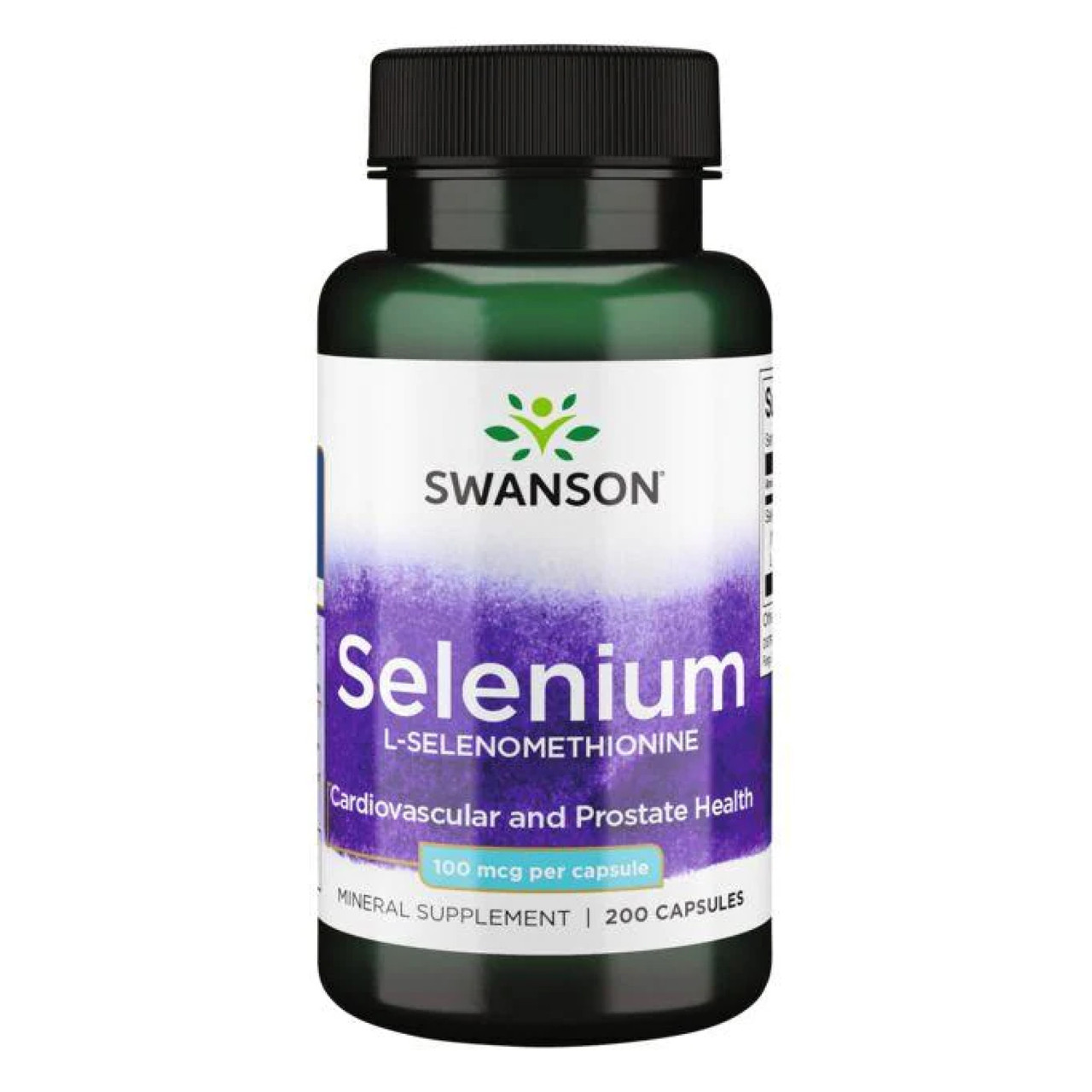 Селен, Selenium 100mcg - 200 caps