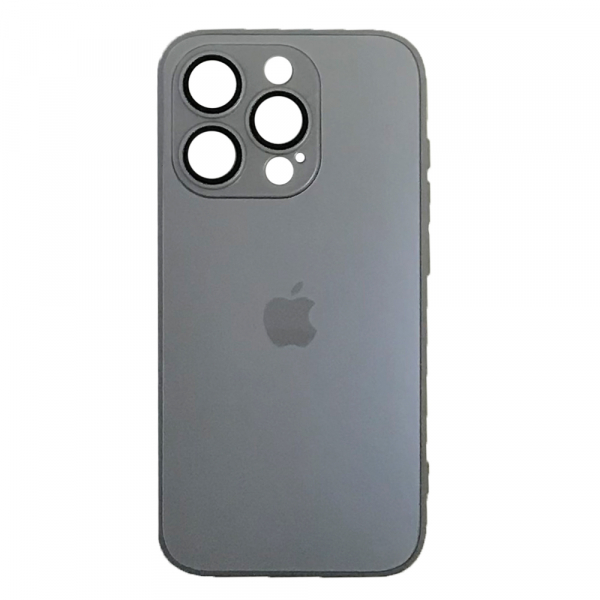 Чохол AG Glass MagSafe case for iPhone 15 pro graphite