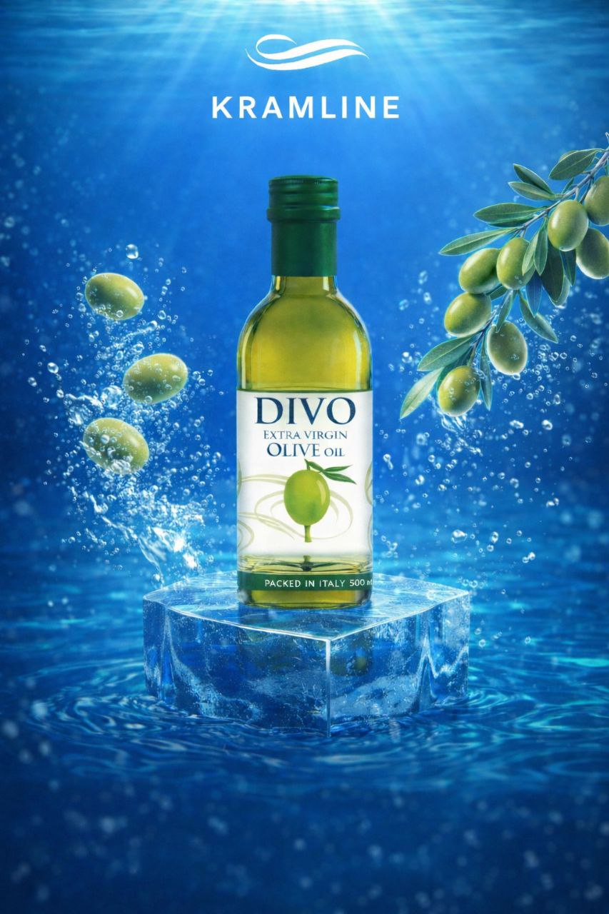 Олія оливкова “Divo” Extra virgin нерафінована