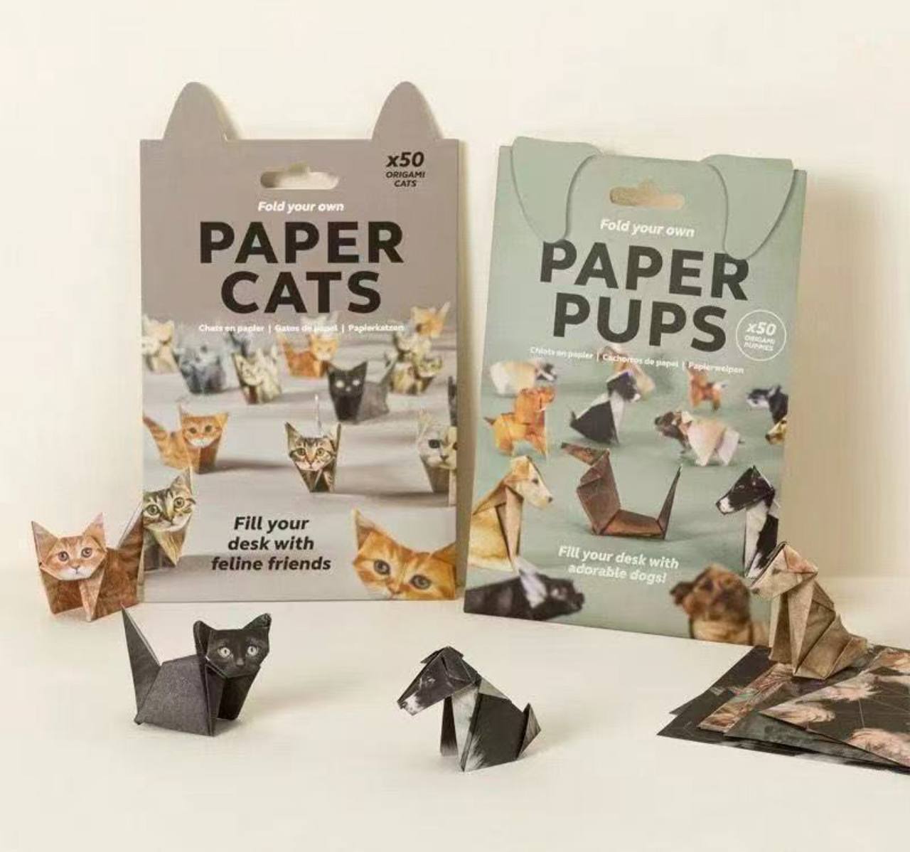 Набір для орігамі "Paper Cats" (Паперові коти)