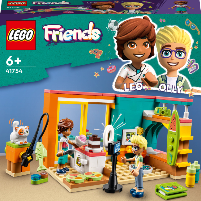 Конструктор LEGO Friends Кімната Лео (41754)