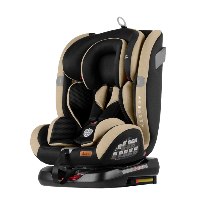 Автокрісло TILLY Bliss 0-36 кг T-535 Latte Beige ISOFIX з поворотом