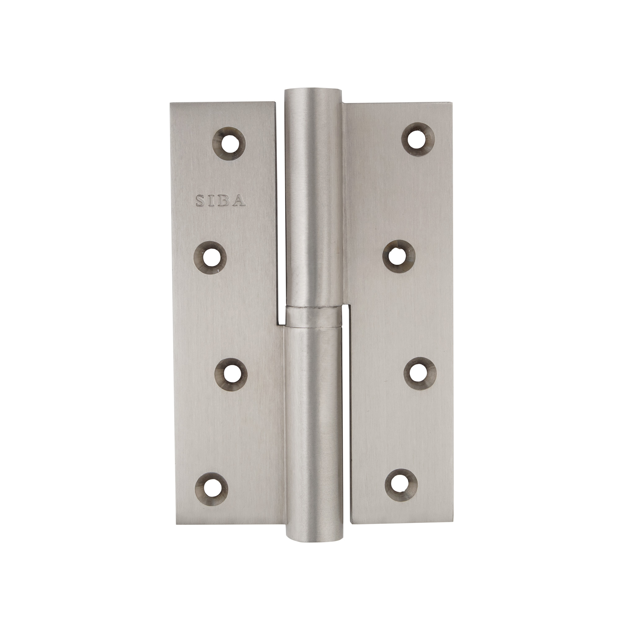 Дверна завіса латунна SIBA 120 мм, посилена, з регулюванням, матовий нікель