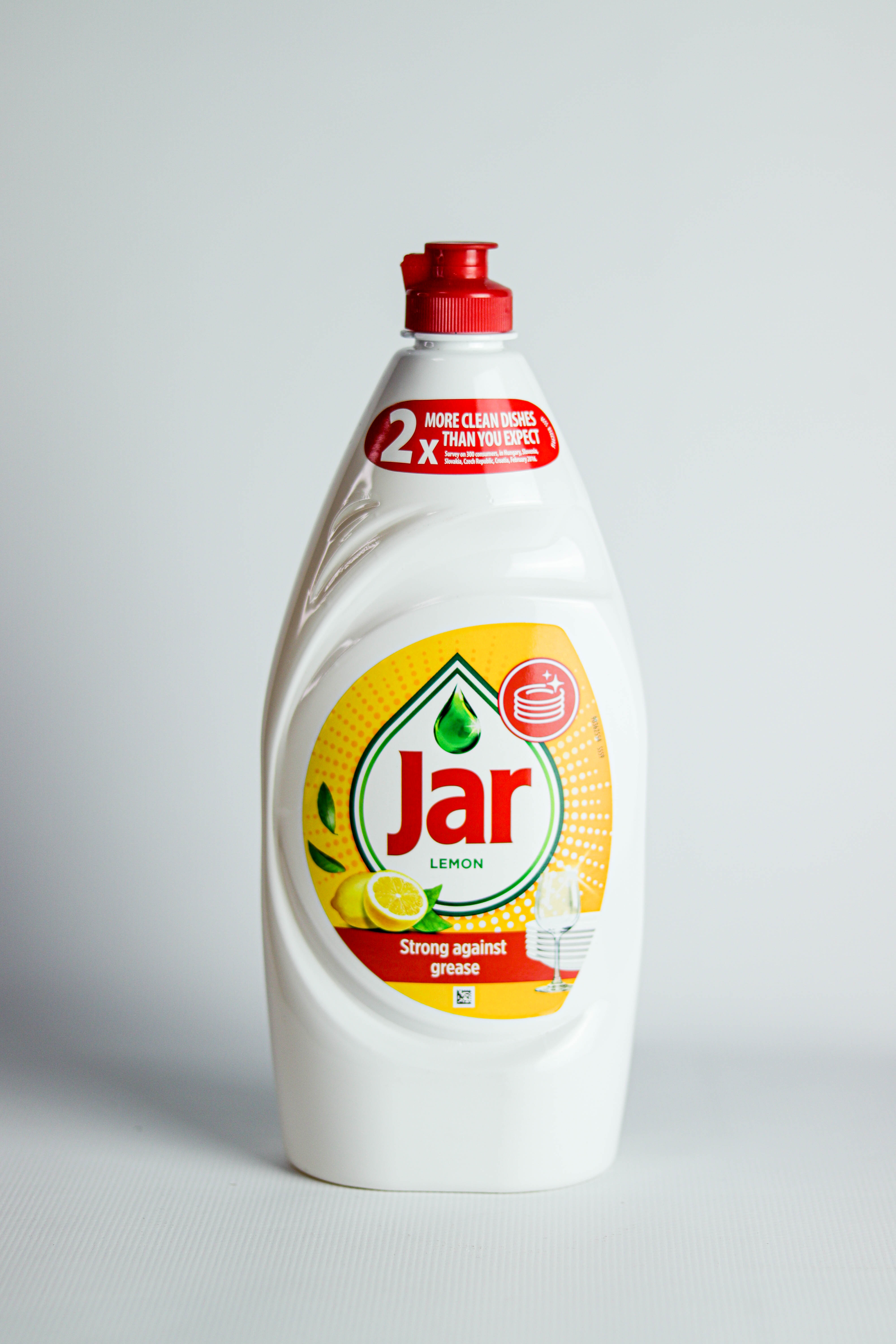 Засіб для миття посуду Jar лимон, 900ml