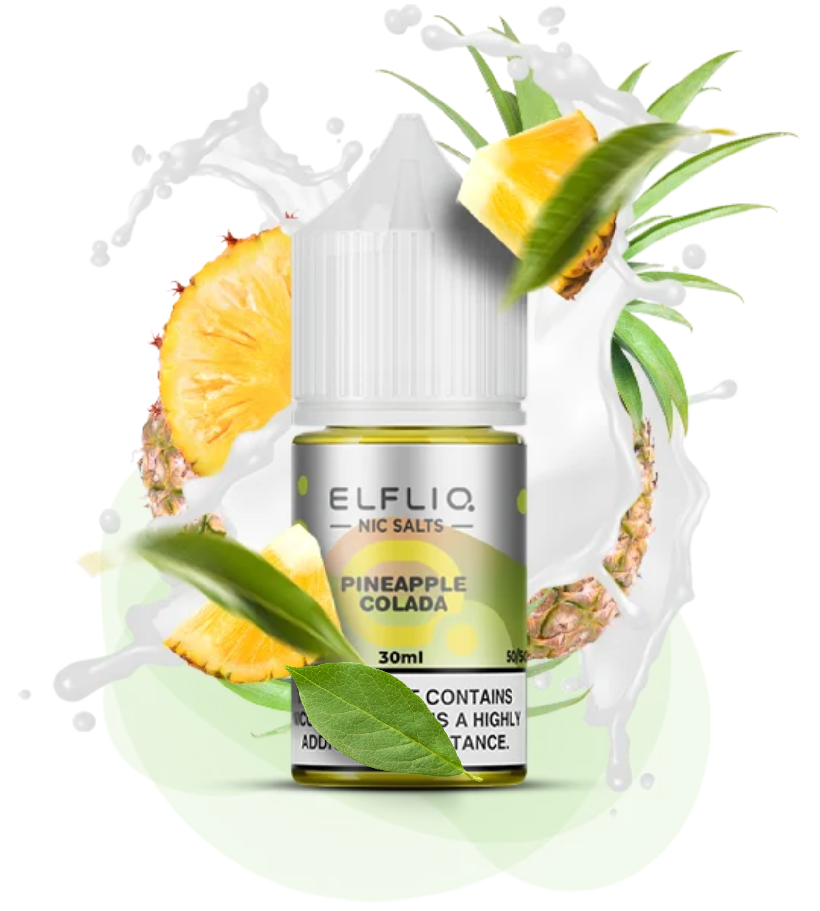 Elf Liq 30ml Pineapple Colada (Ананасовий Молочний Коктейль)