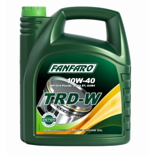 Моторна олива напівсинтетична TRD-W UHPD 10W-40 5л Fanfaro