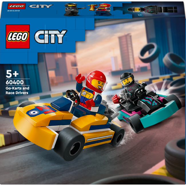 Конструктор LEGO City Картинг і гонщики (60400)