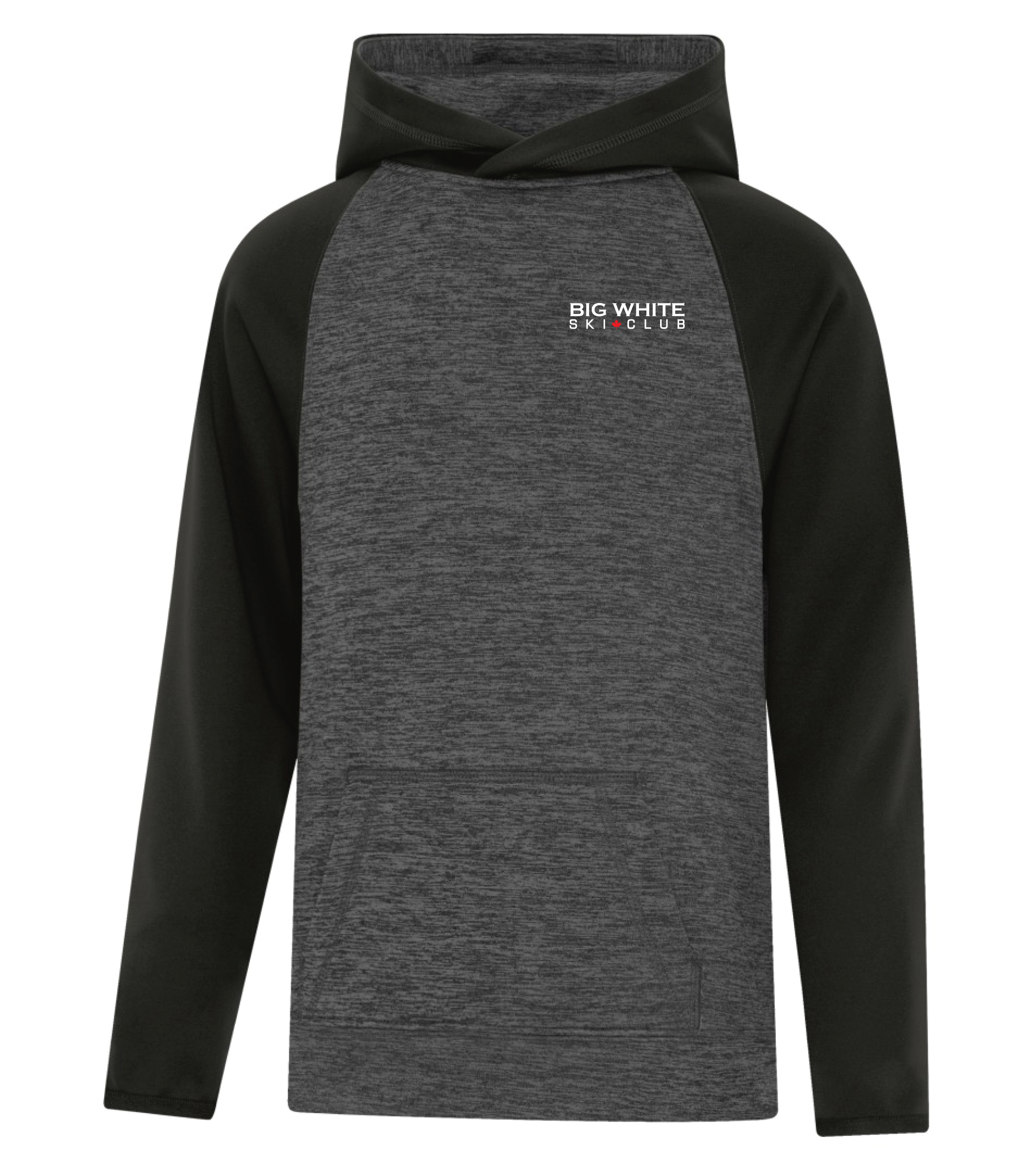 Dynamic Heather Fleece - Two Tone Hooded Sweatshirt - Youth