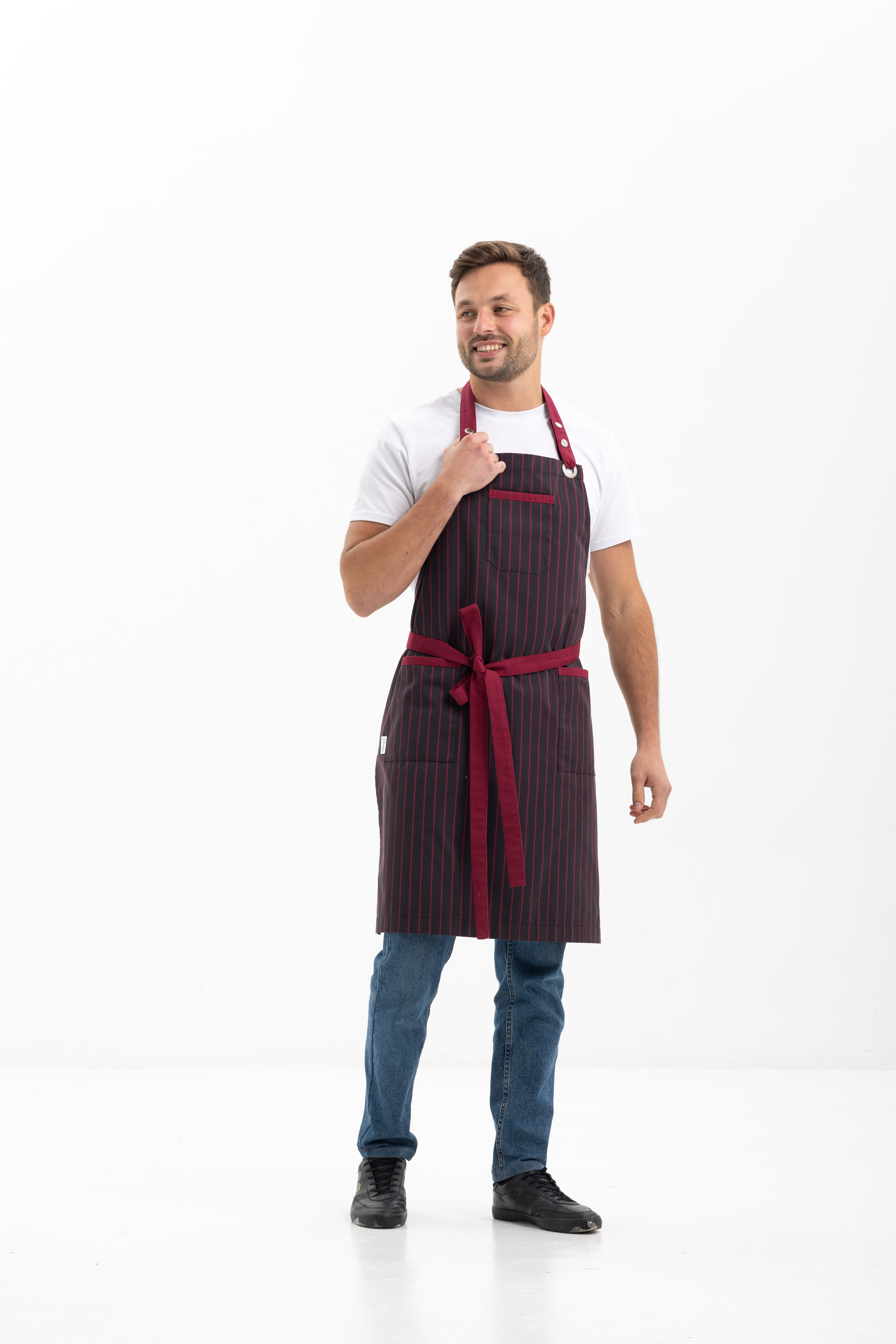 APRON STRIPED