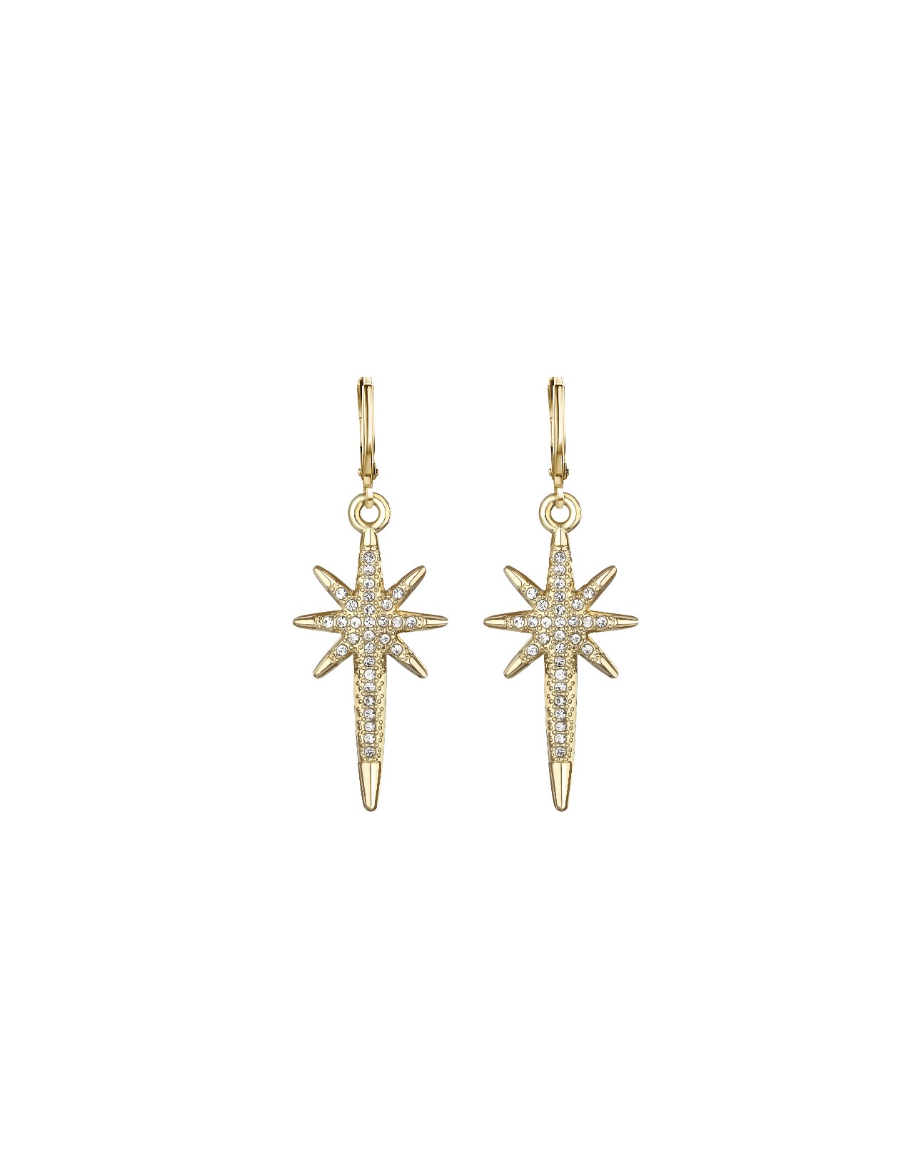 STAR earrings golden
