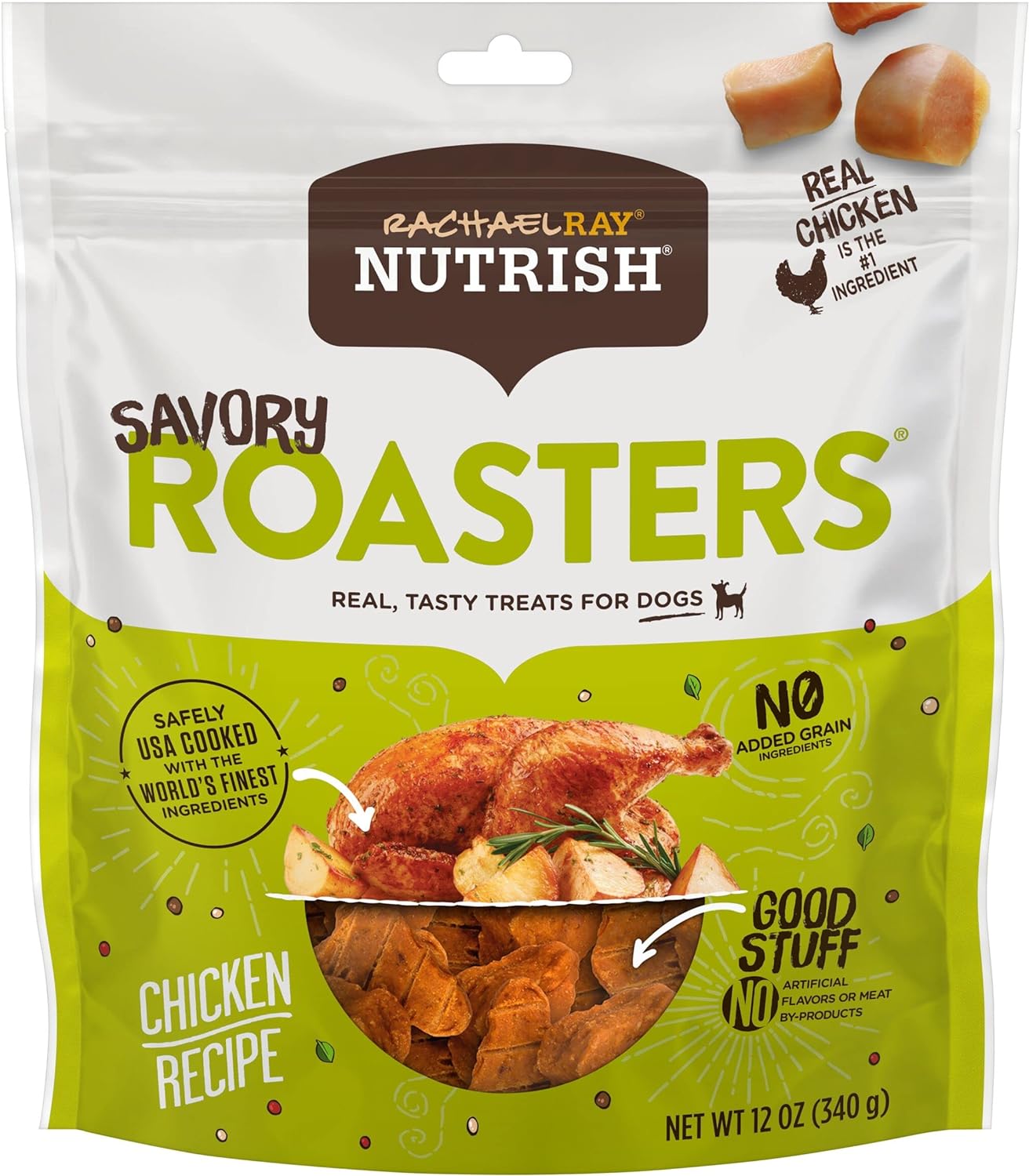 Rachael Ray Nutrish Savory Roasters Real Meat Dog Treats