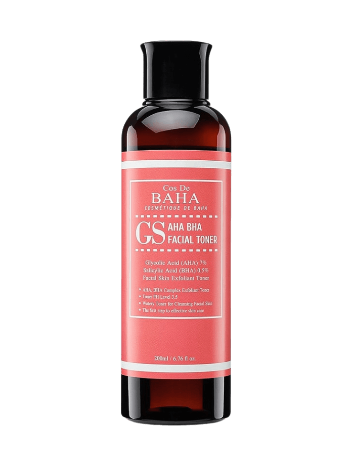 Тонік-ексфоліант з кислотами Cos de Baha AHA / BHA GS Toner 200 ml