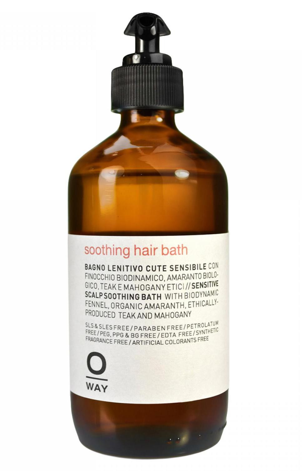 Шампунь заспокійливий для чутливої шкіри голови Rolland Oway Soothing Hair Bath