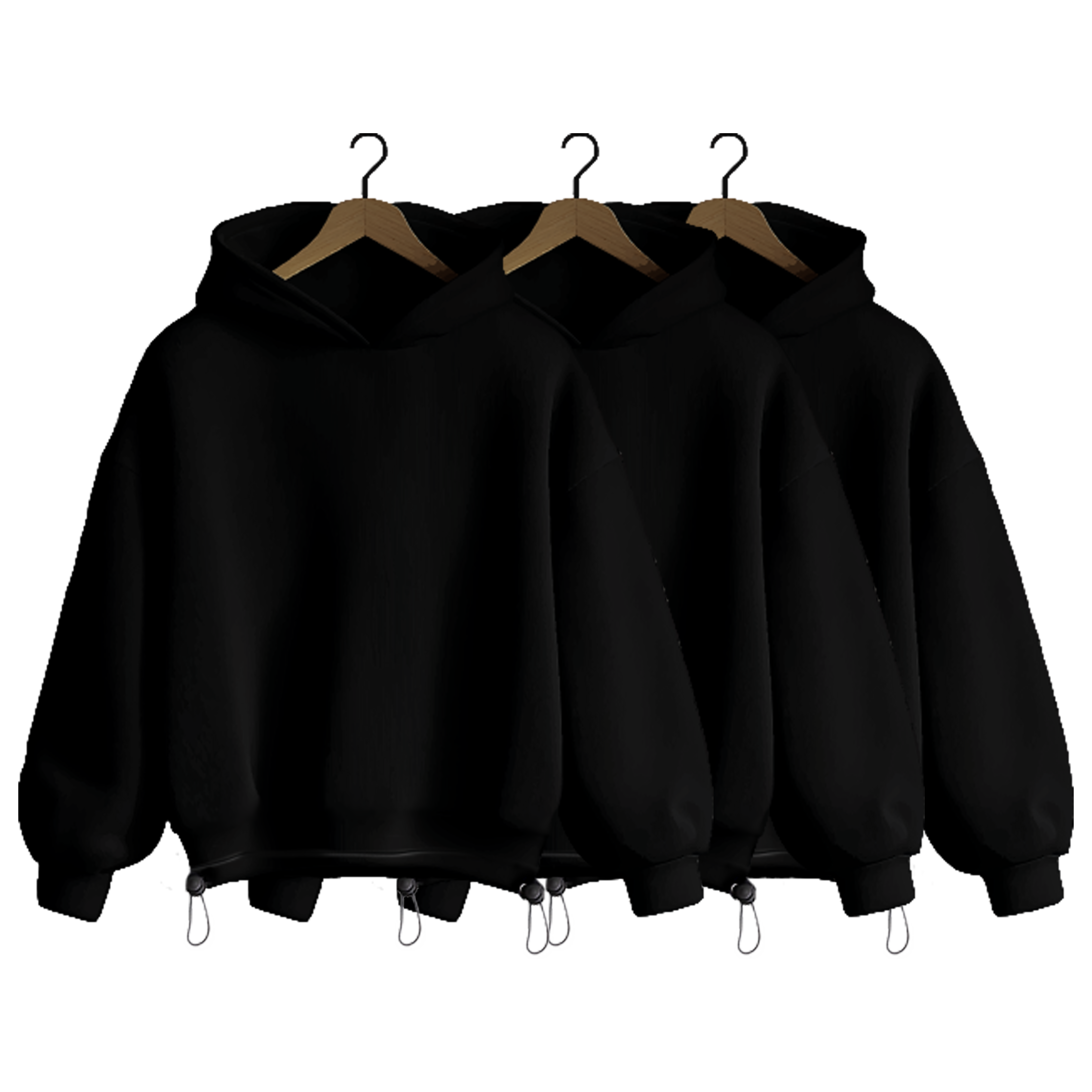 Комплект 3 худі oversize