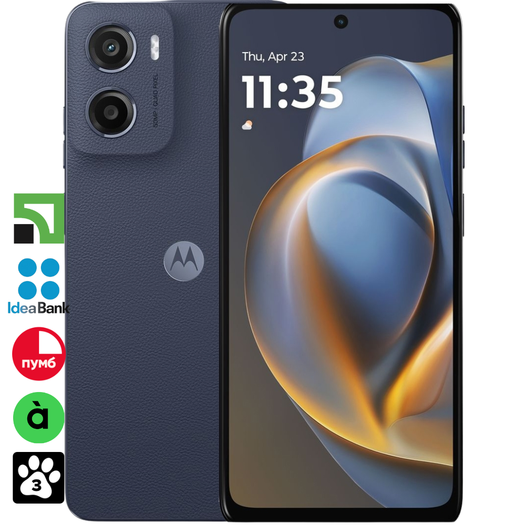 Смартфон Motorola Moto G05 4/128GB Denim Blue (PB6L0064RS)