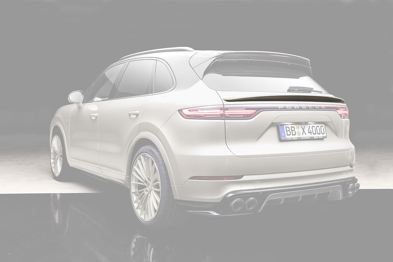 Porsche Cayenne (9YA) TECHART spojler bagażnika