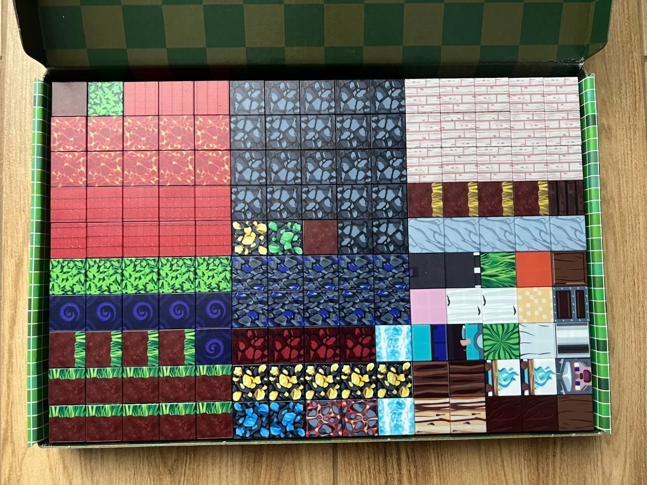 Магнітний конструктор у стилі Minecraft 150 блоків