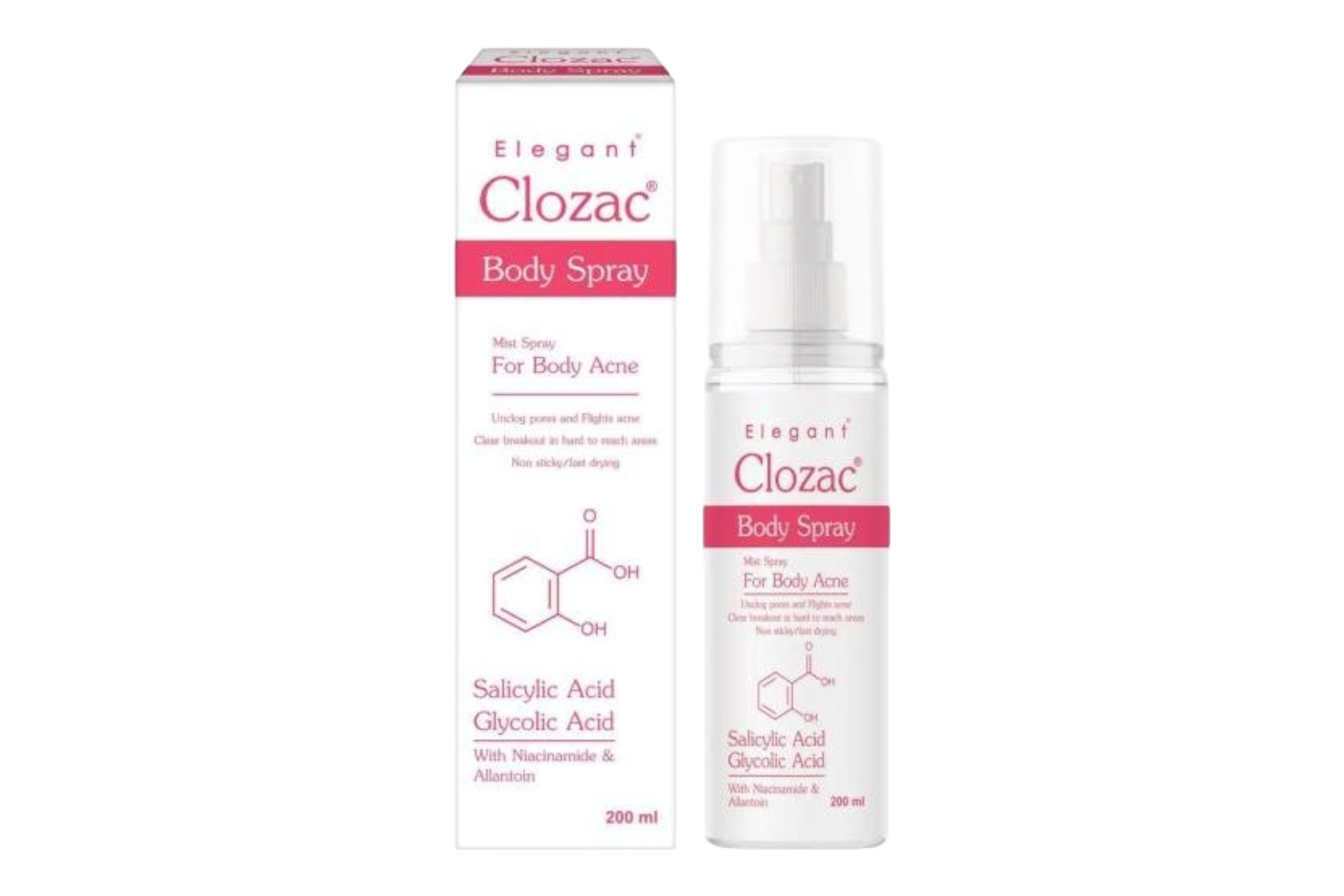 Спрей для тіла Clozac Body Spray
