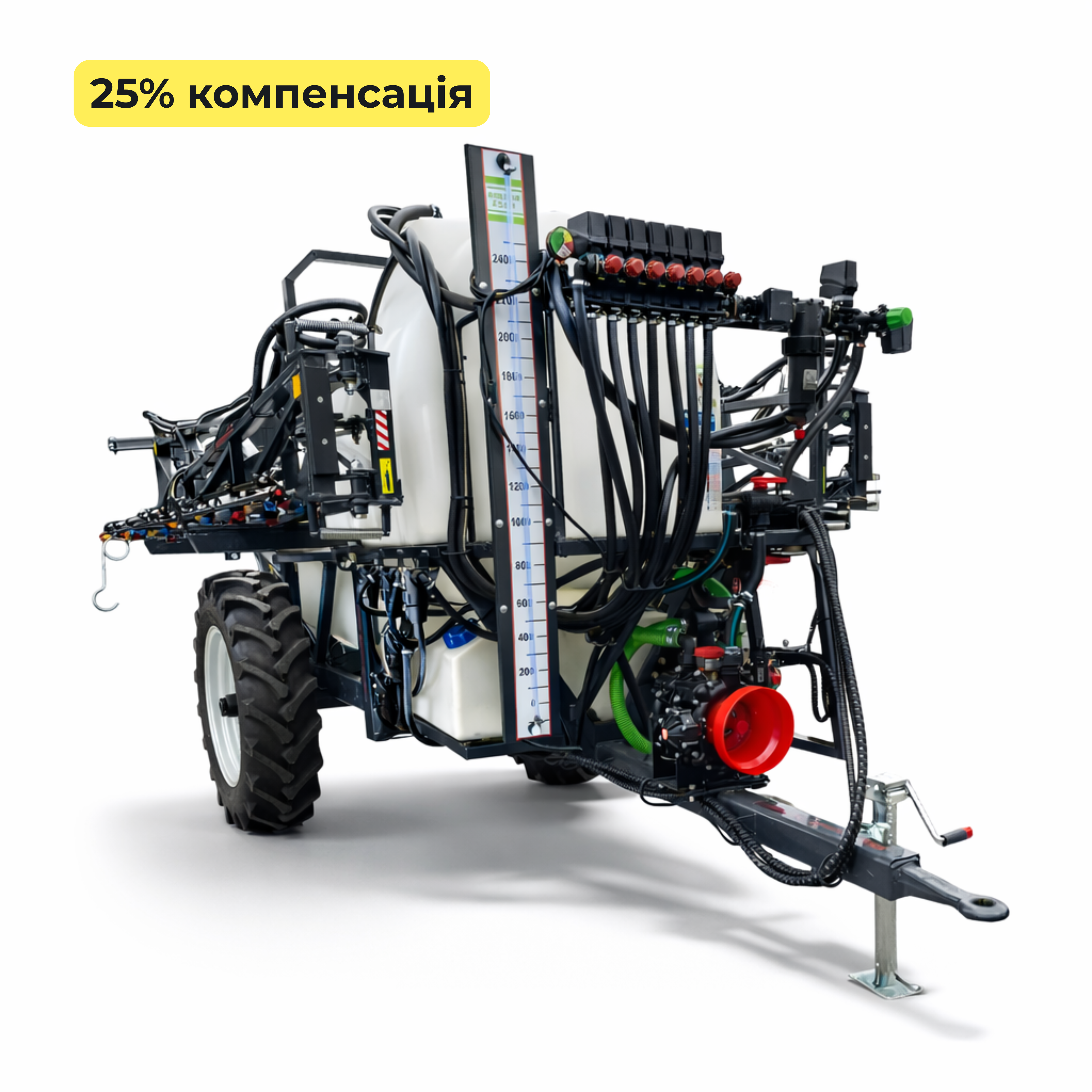 Обприскувач причіпний БОГДАН 18 м