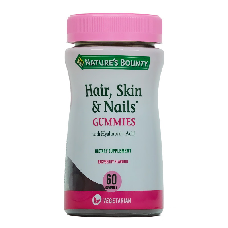 Nature's Bounty Formula HSN Gummies – Hair, Skin, Nails Support