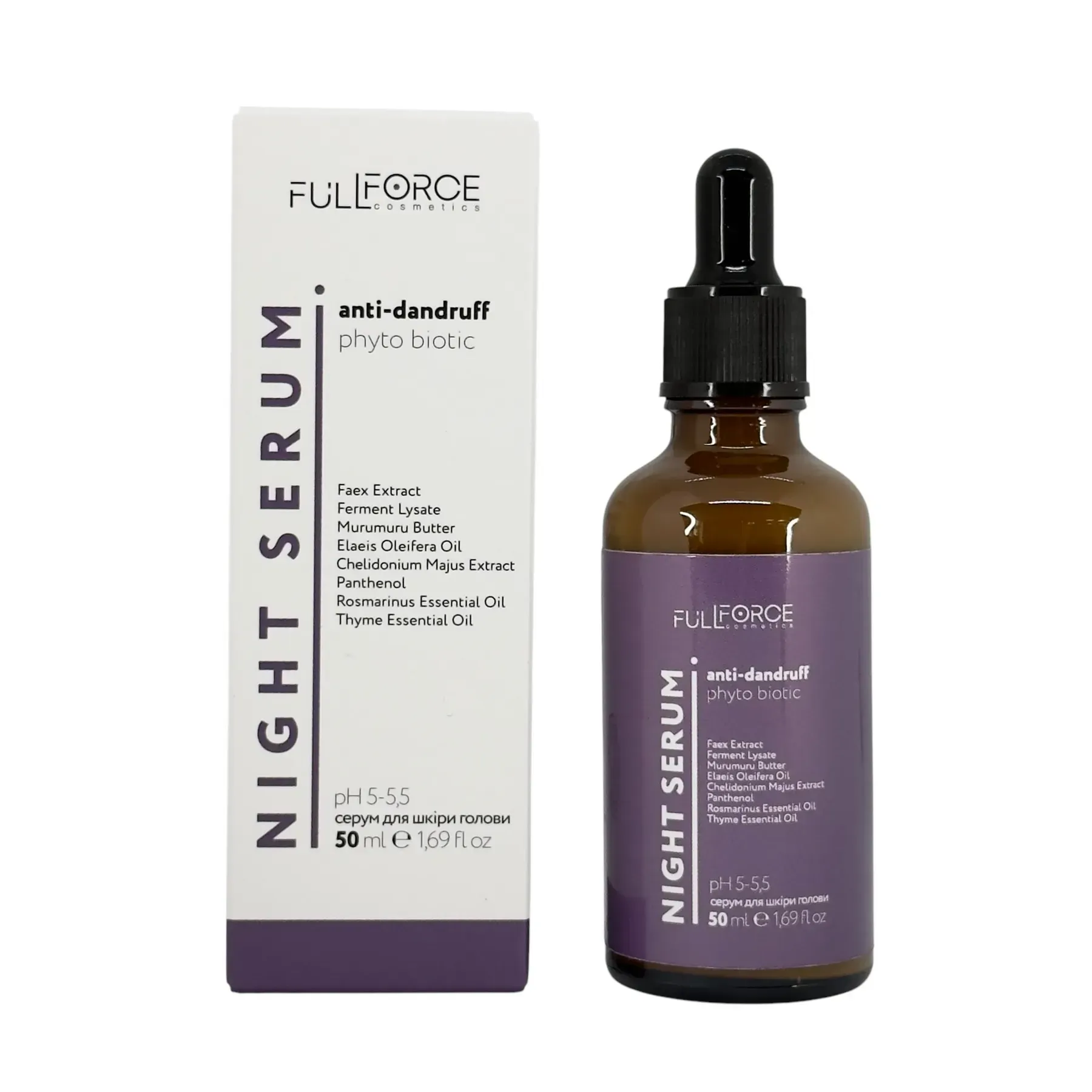 Нічний серум проти лупи NIGHT SERUM ANTI-DANDRUFF, 50 мл.