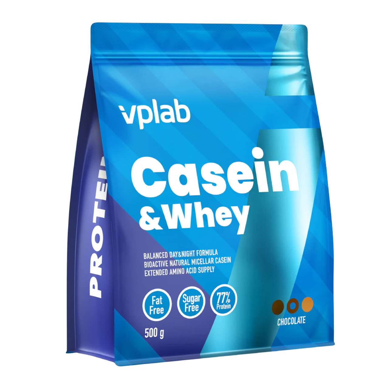 Казеїновий протеїн, Casein & Whey - 500g Chocolate