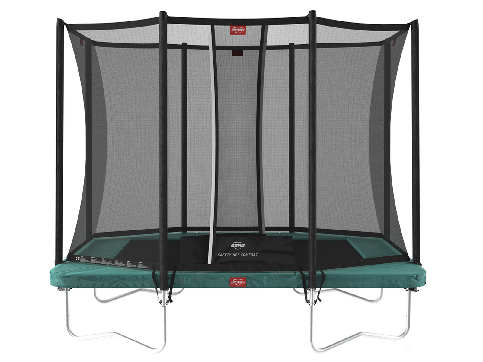 Батут BERG Ultim Favorit Regular 280 Green + Safety Net Comfort