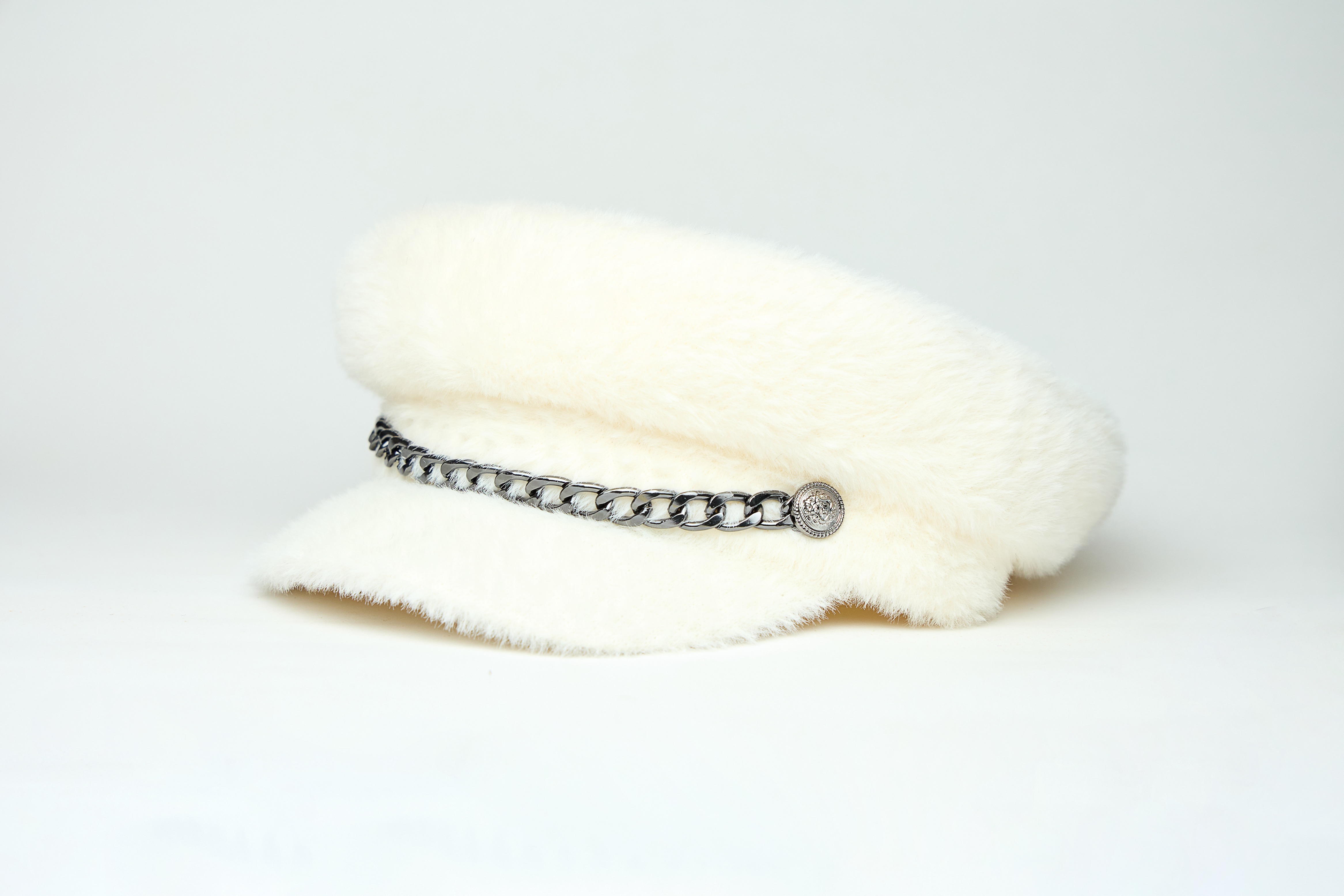 Картуз Жіночий Зимовий Молочний