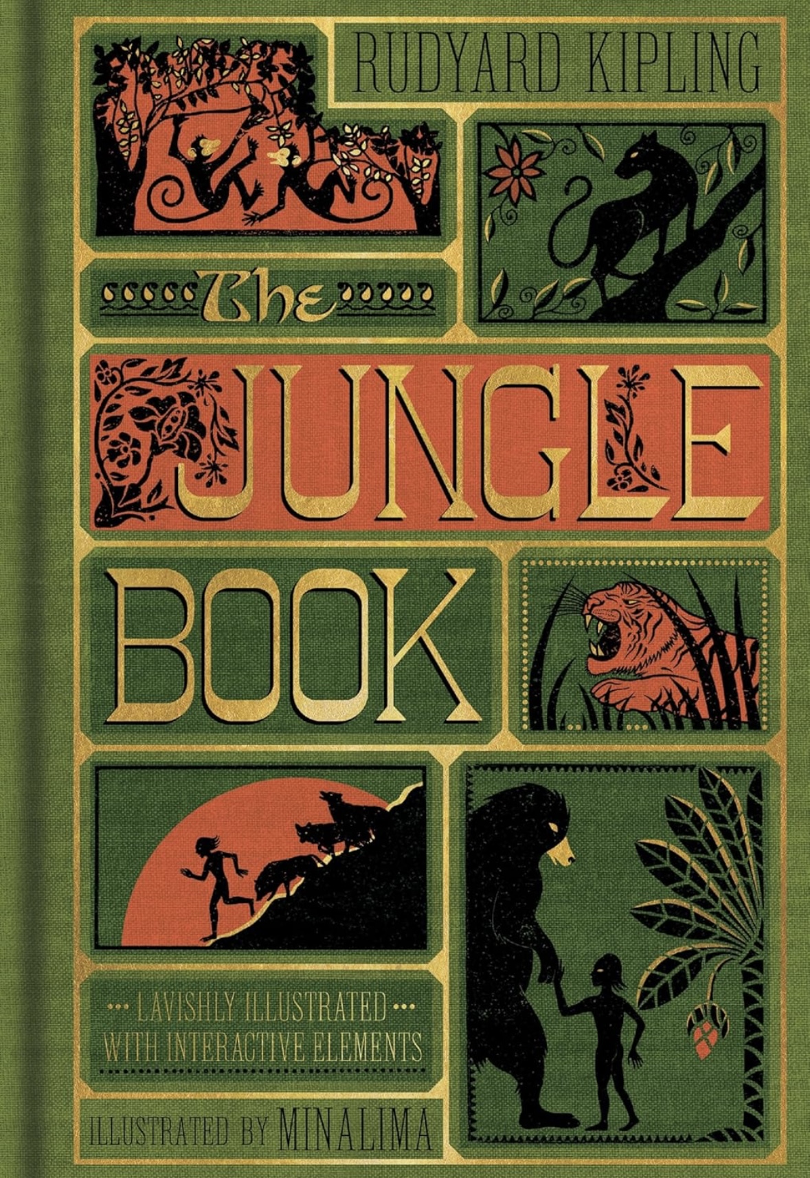 The Jungle Book (MinaLima Edition) (Illustrated with Interactive Elements): Rudyard Kipling