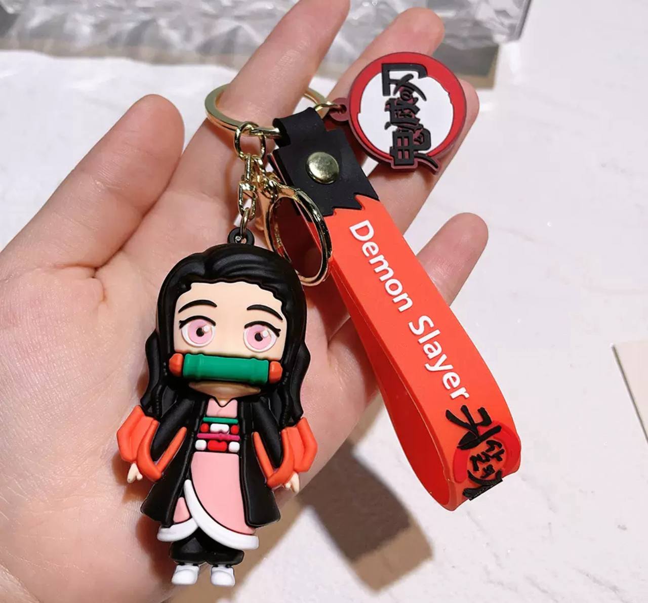 Брелок Клинок, що знищує демонів (Demon Slayer) Незуко Камадо (Nezuko Kamado)
