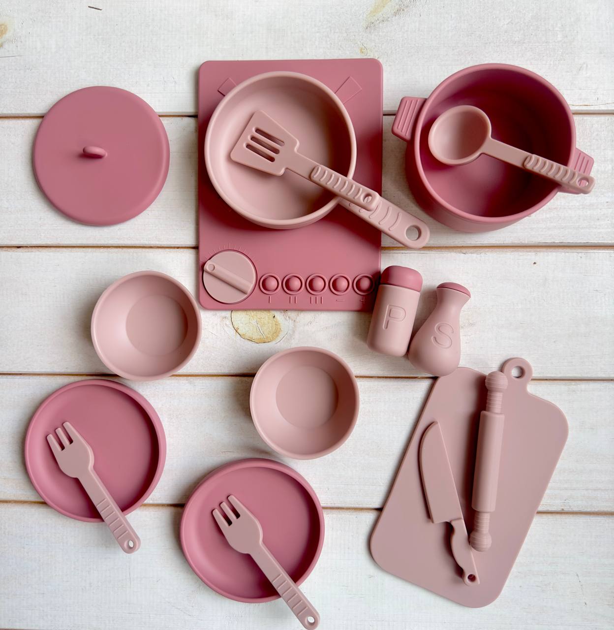 Силіконова кухня з 16 предметів