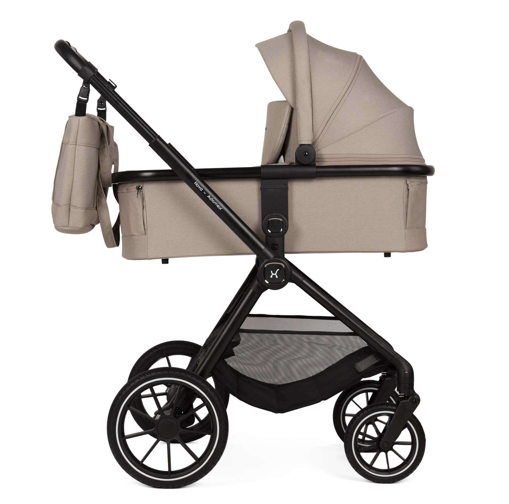 Коляска 2 в 1 Adamex Nova Cappuccino