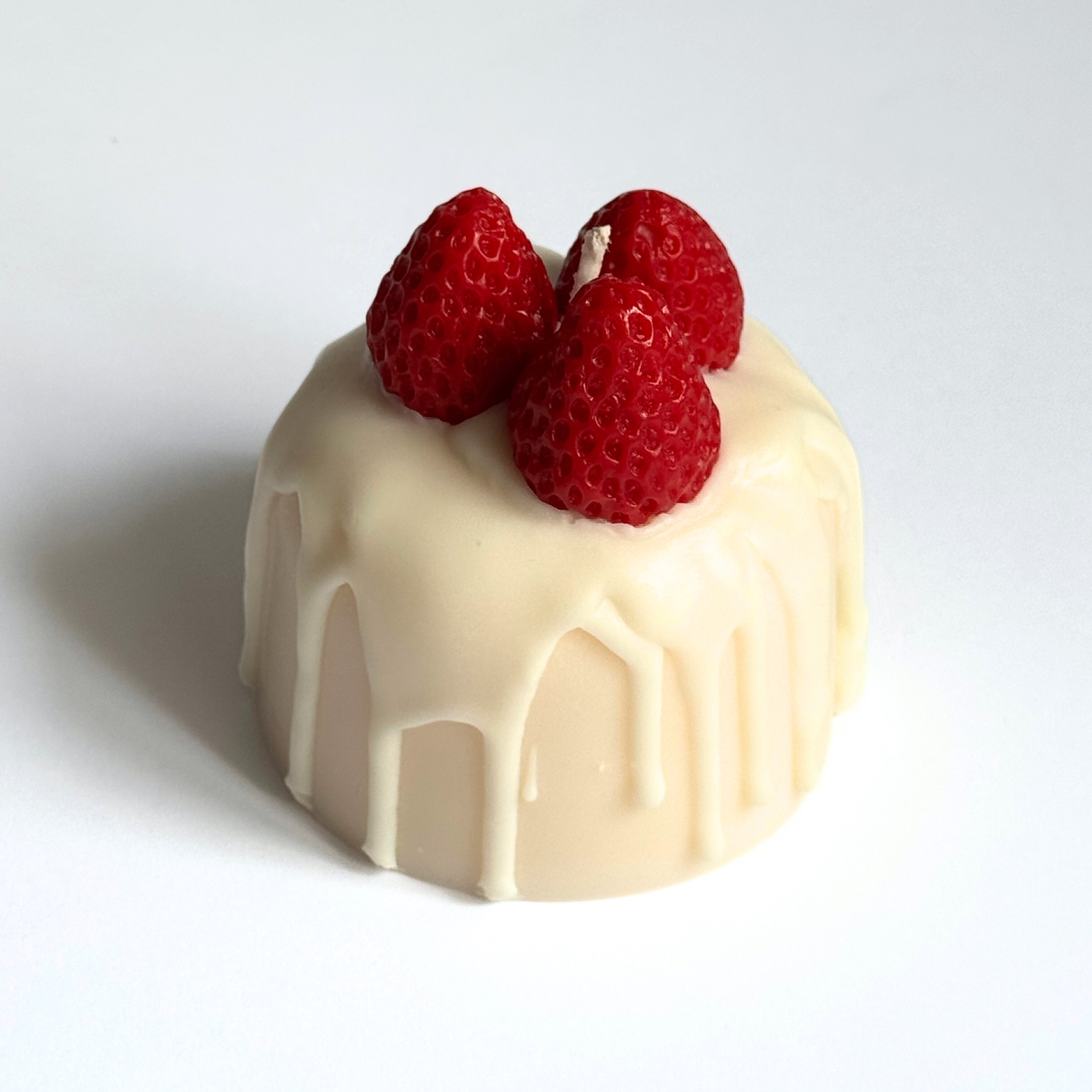 Десертна свічка «Вершкова полуниця»