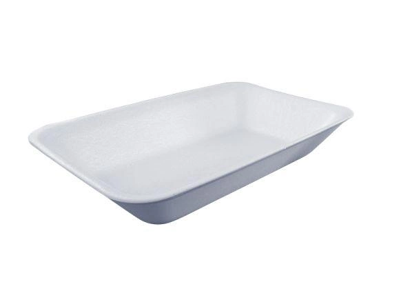 Акція! Підкладка (лоток) TR-167 біла, 240х155х45 мм, упаковка 300шт, 011100043