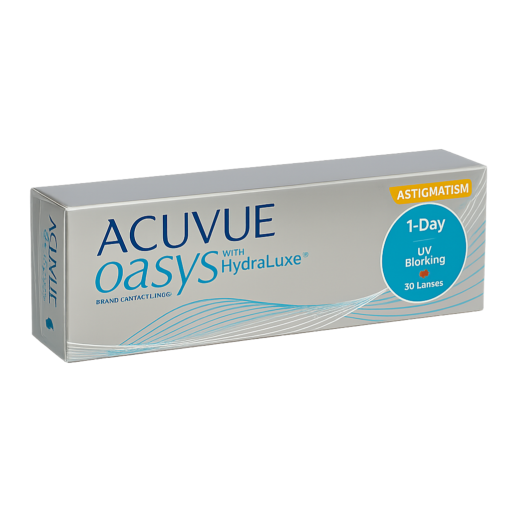 Контактні лінзи Acuvue Oasys 1-Day with HydraLuxe for Astigmatism (30 шт.)