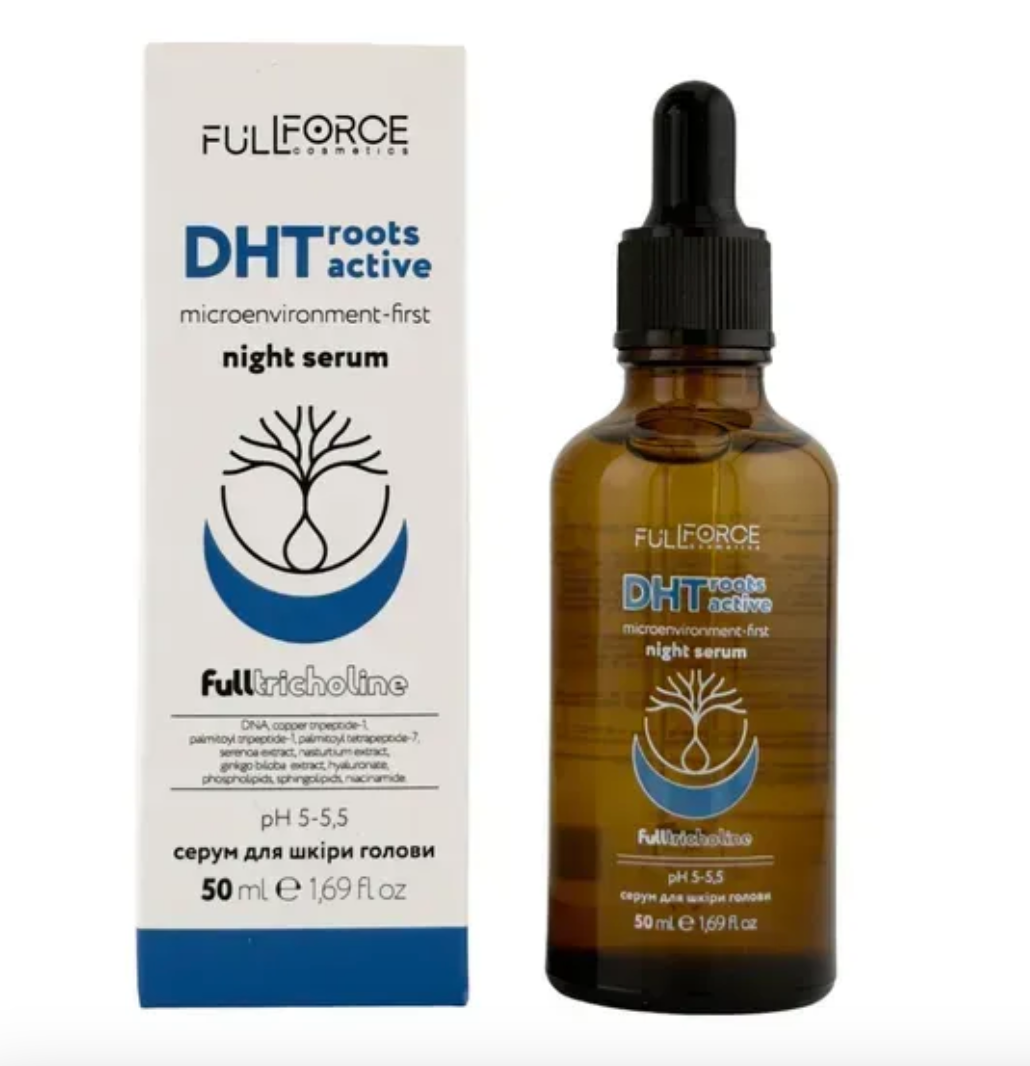 Нічний серум при стоншенні волосся DHT ROOTS ACTIVE night serum, 50 ml