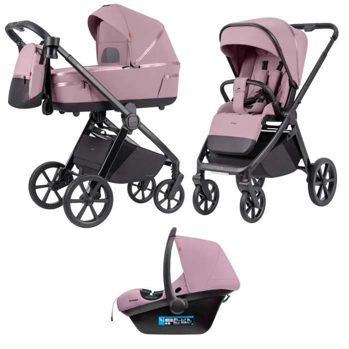 Коляска 3в1 Carrello Omega + CRL-6545 (3in1) Galaxy Pink