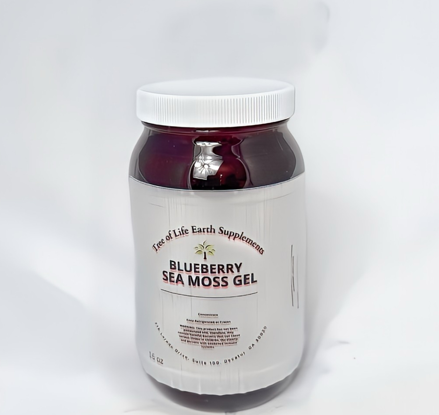 Organic Blueberry Sea Moss Gel 16 OZ