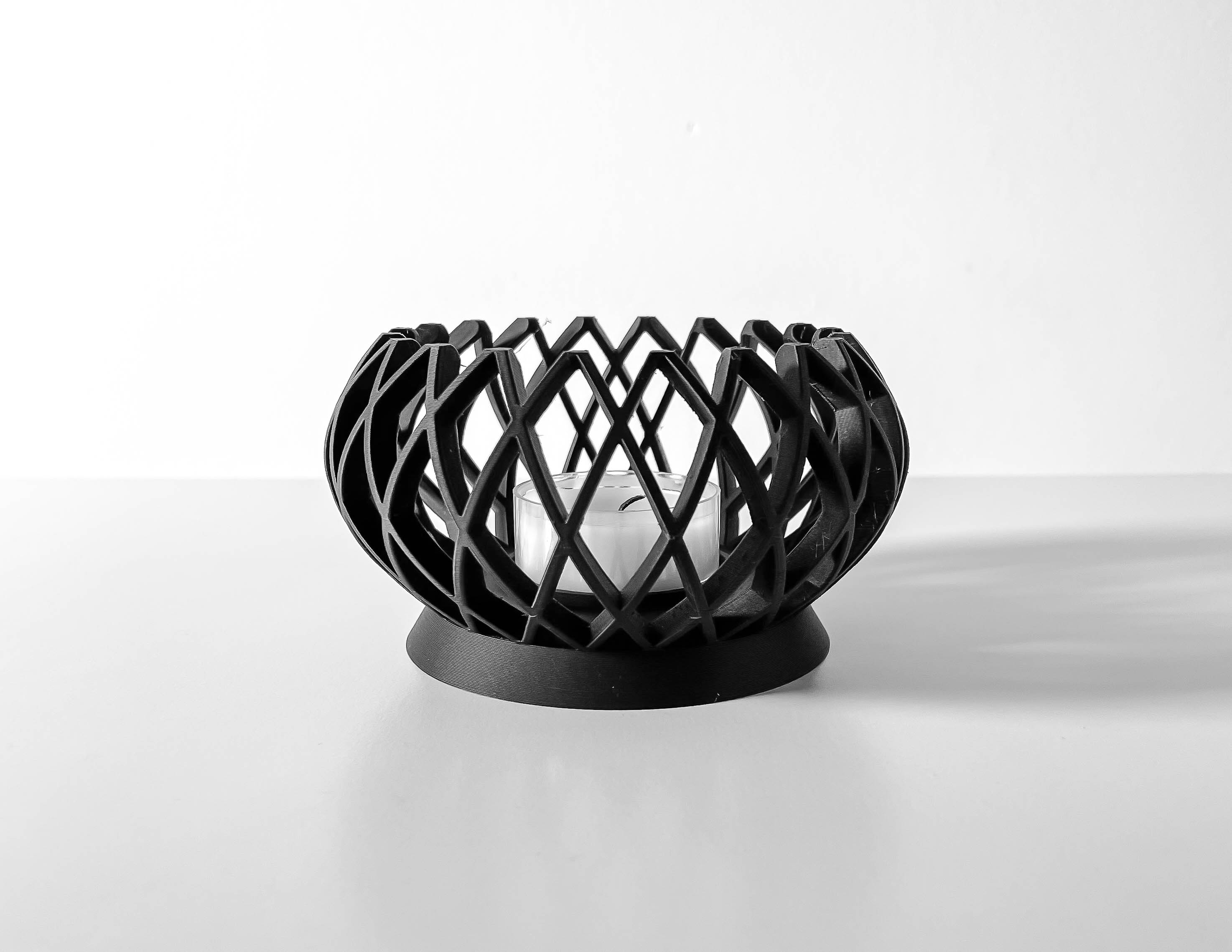 Javi Tealight Candle Holder – Stylish 3D Printed Candle Holder