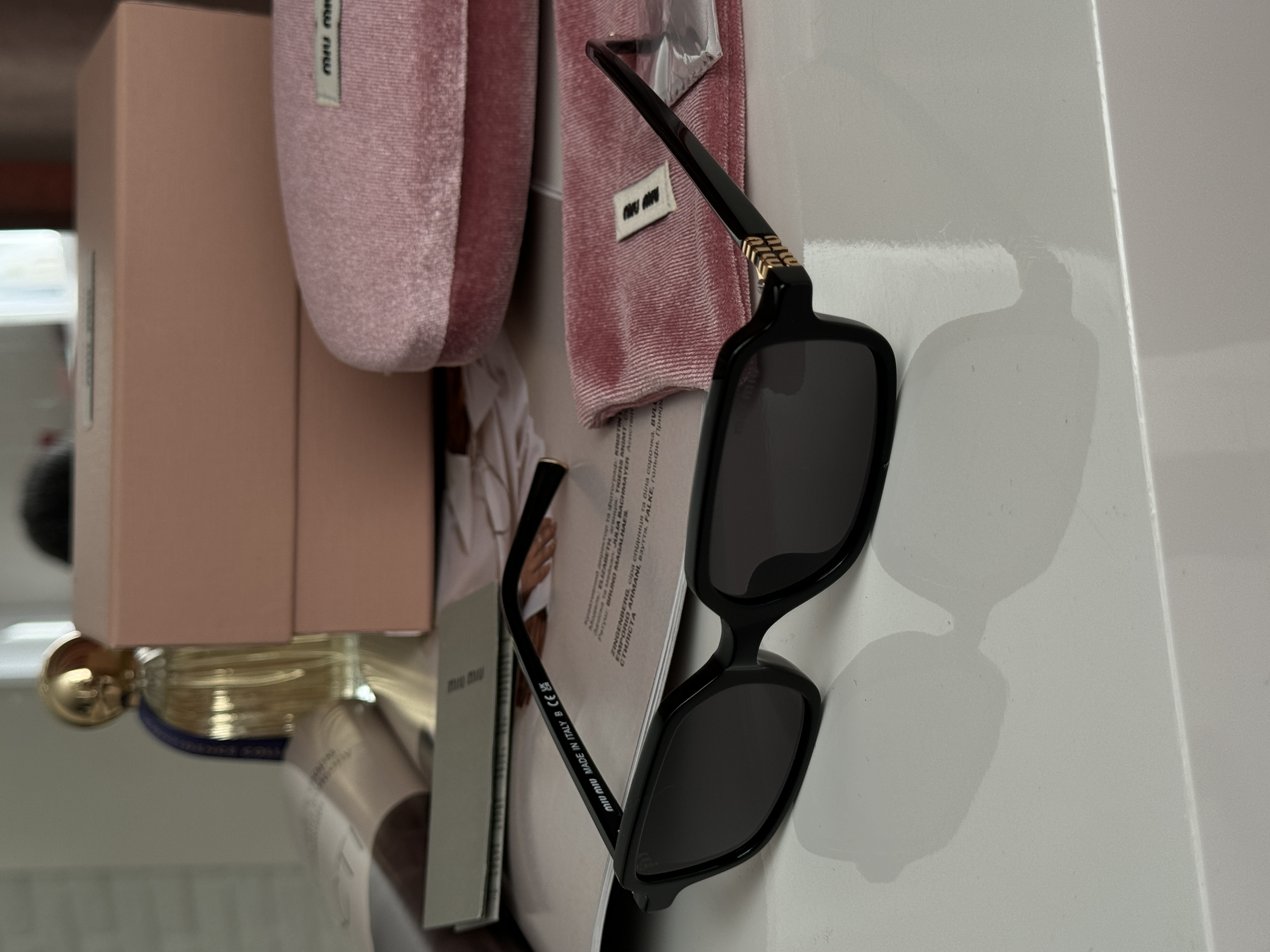Glasses Miu Miu SMU 11ZS-F 16K-07O Black/Black
