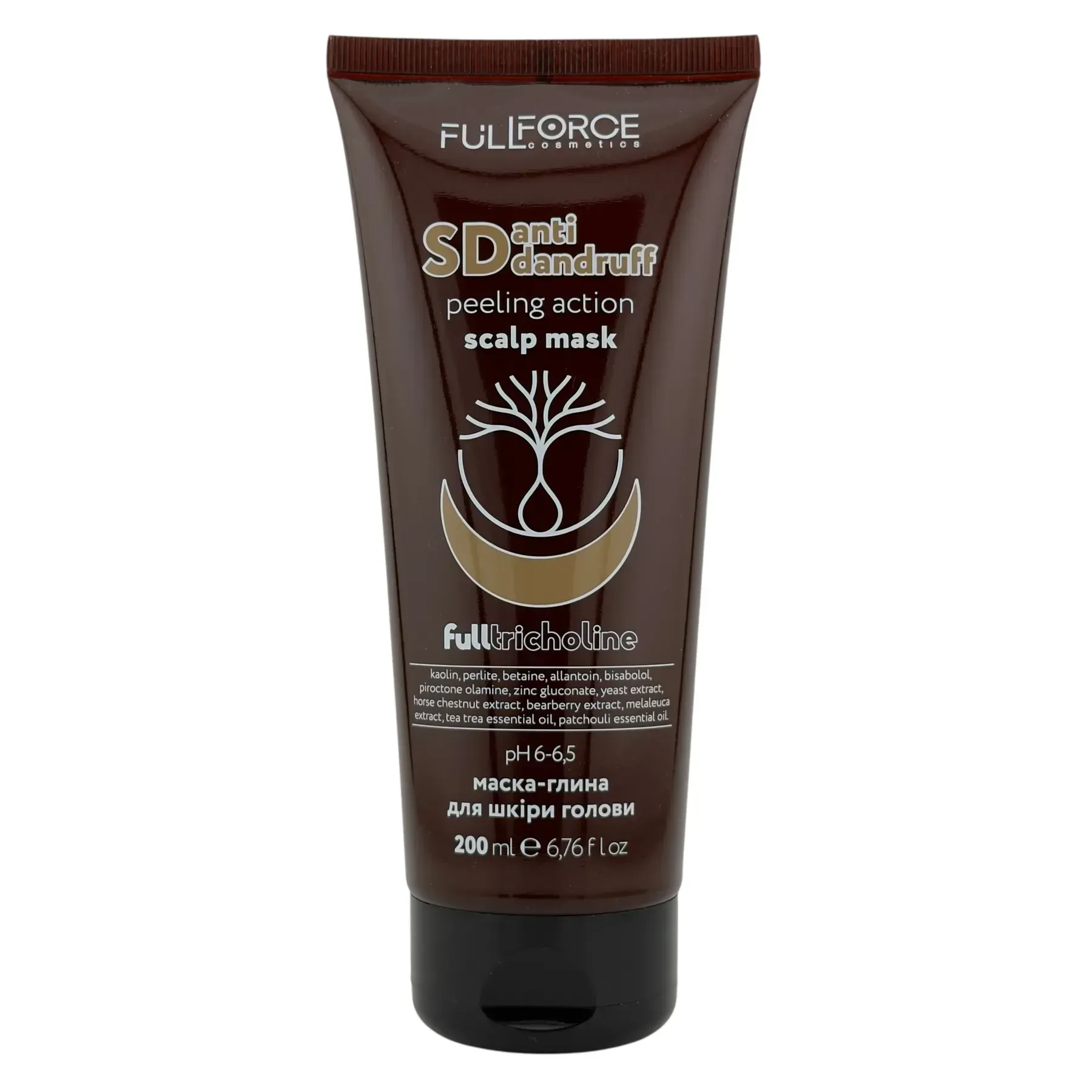 Маска-глина для шкіри голови з проявами лупи SD ANTI-DANDRUFF scalp mask, 200 мл