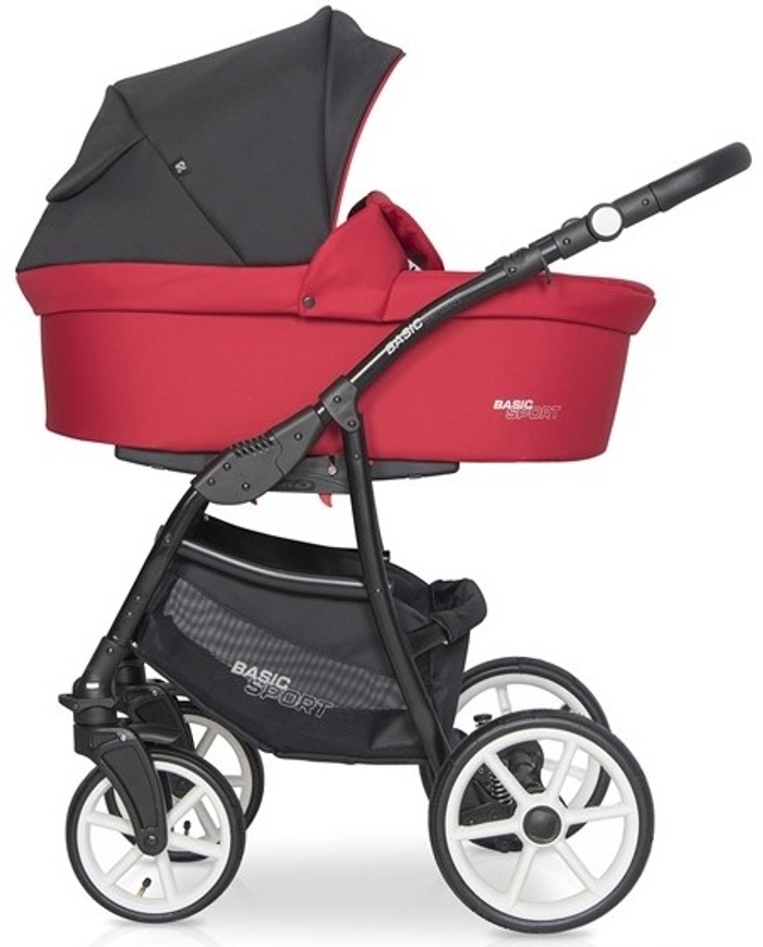 Коляска 2 в 1 Riko Basic Sport 06 Sport Red