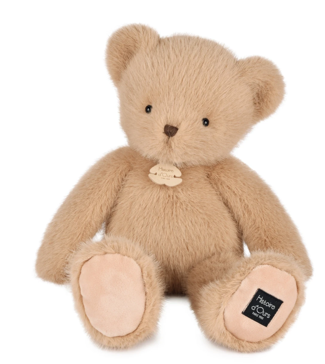 М’яка іграшка ведмедик Histoire d'Ours Clementin Beige 38 см HO3386