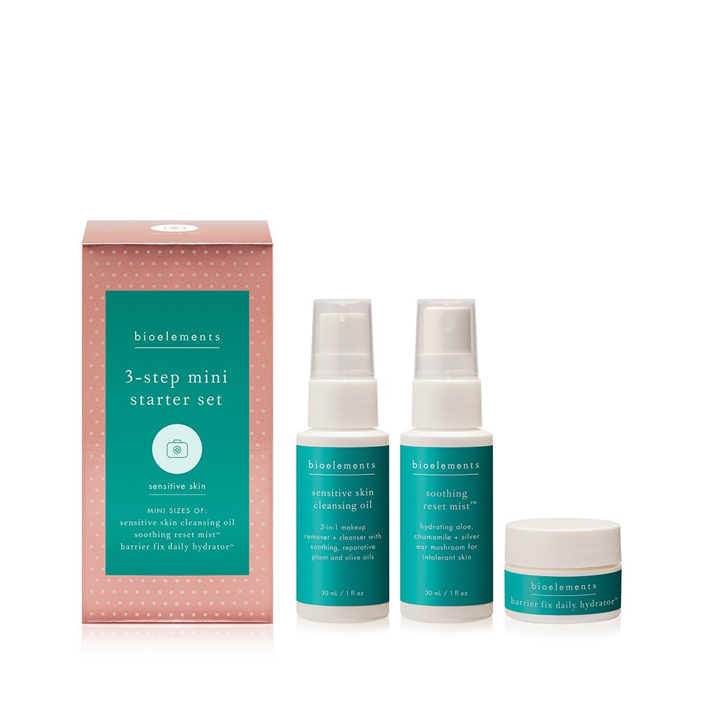 Bioelements 3-Step Starter Set Sensitive Skin - Міні набір для чутливої шкіри